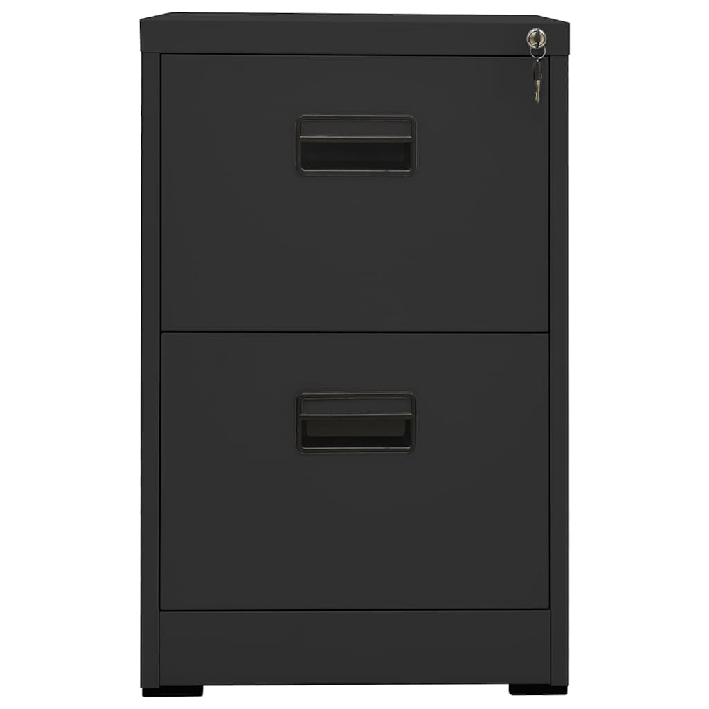 vidaXL Αρχειοθήκη Ανθρακί 46 x 62 x 72,5 εκ. από Ατσάλι