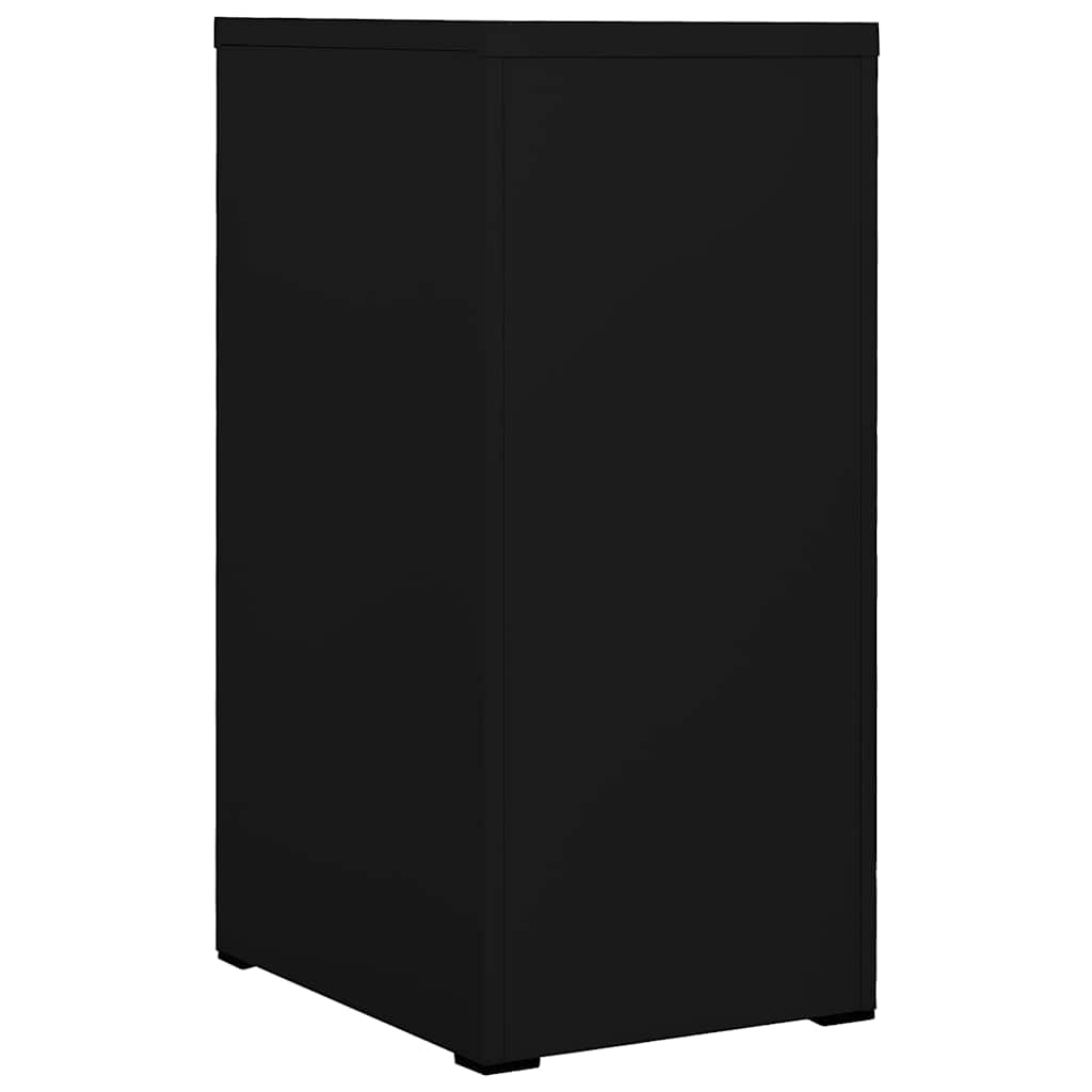 vidaXL Αρχειοθήκη Μαύρη 46 x 62 x 102,5 εκ. από Ατσάλι