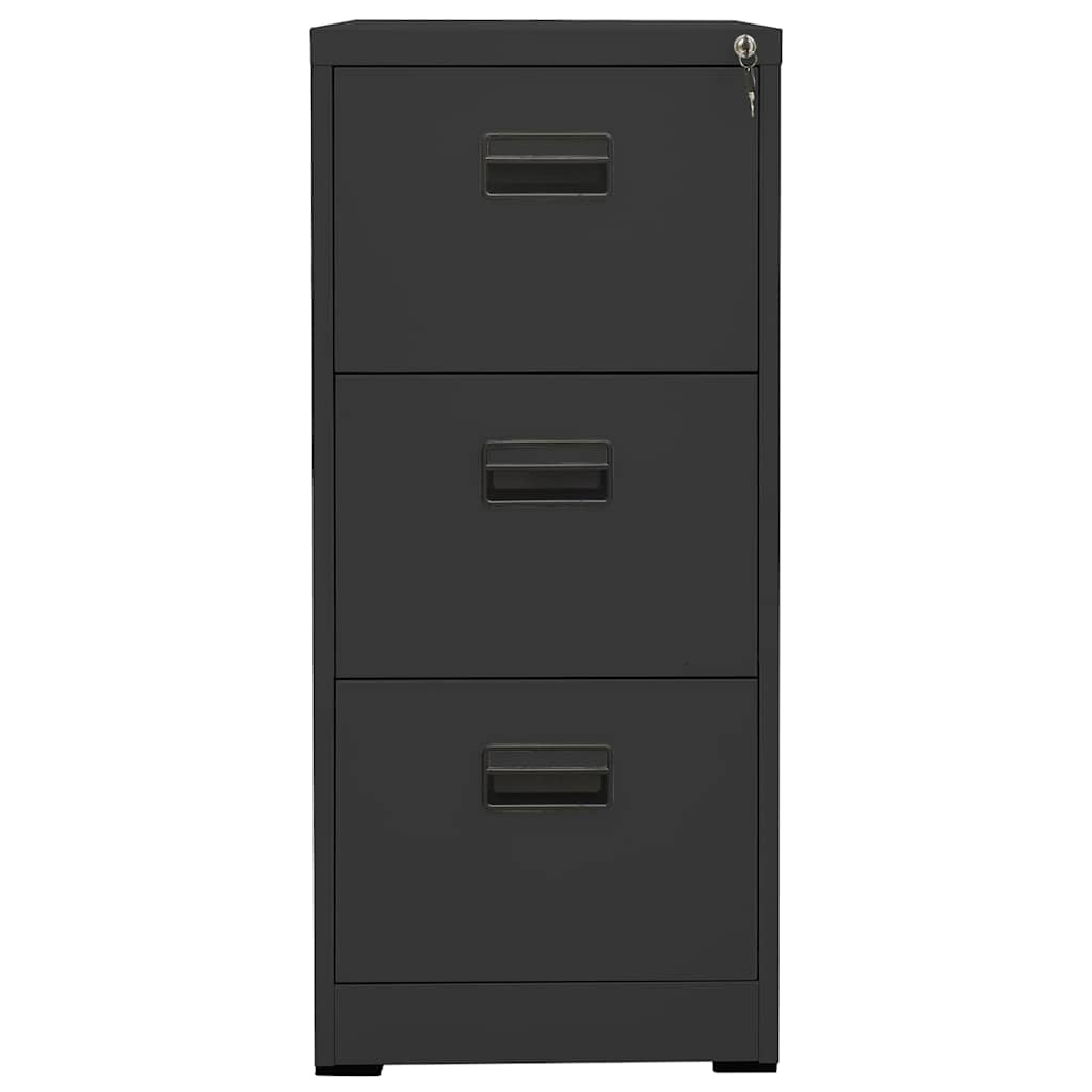 vidaXL Αρχειοθήκη Ανθρακί 46 x 62 x 102,5 εκ. από Ατσάλι