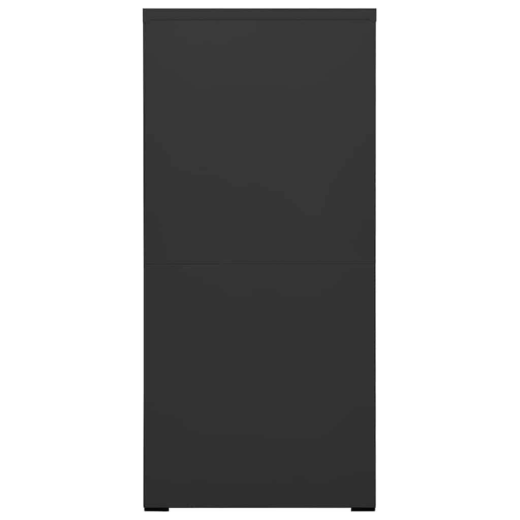 vidaXL Αρχειοθήκη Ανθρακί 46 x 62 x 133 εκ. από Ατσάλι