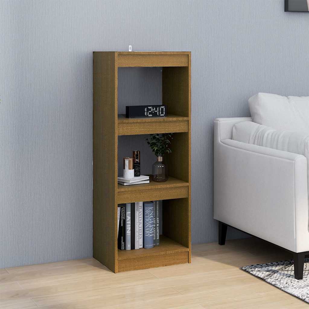 vidaXL Βιβλιοθήκη/Διαχωριστικό Χώρου Μελί 40x30x103,5 εκ. Ξύλο Πεύκου
