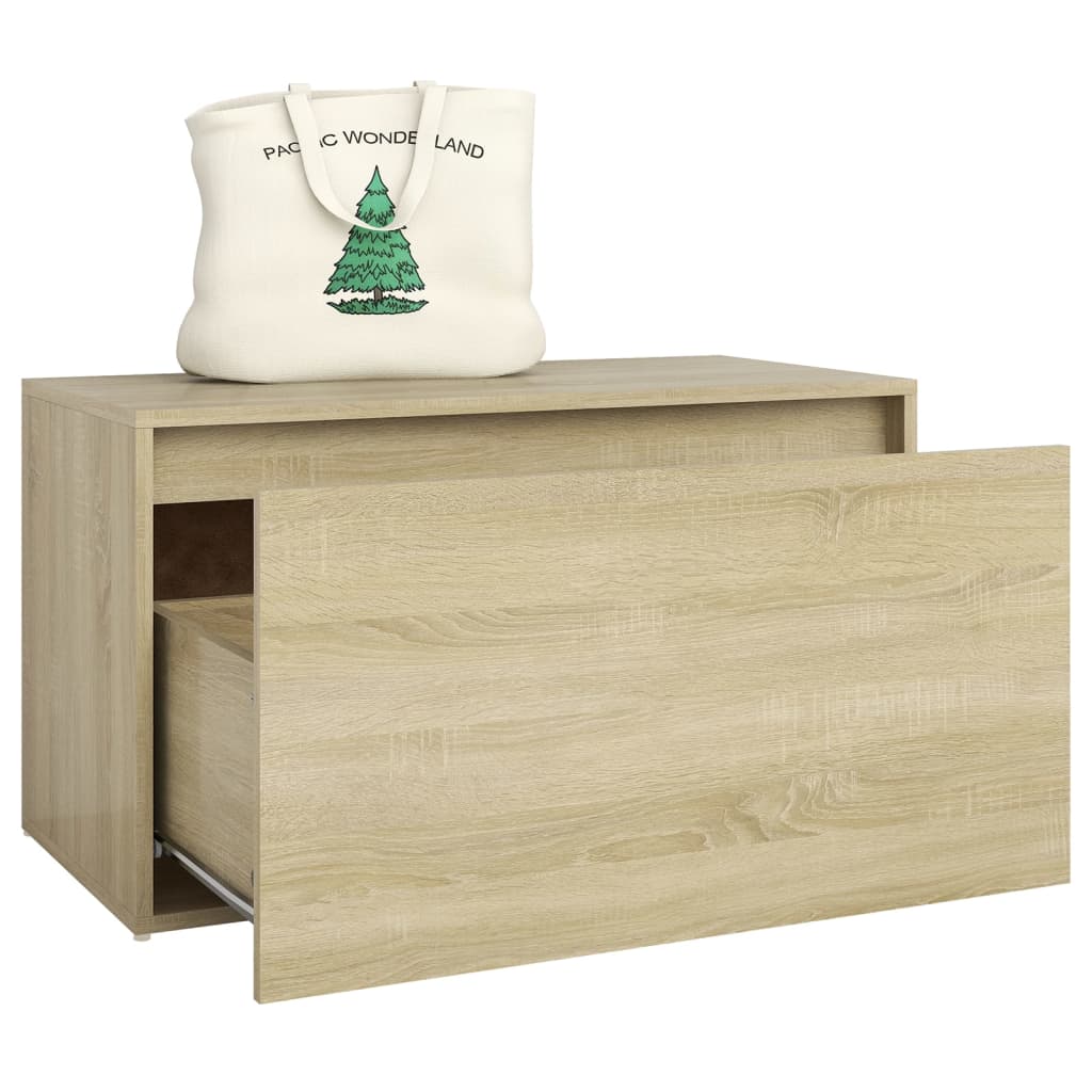 vidaXL Έπιπλο Χολ / Εισόδου Sonoma Δρυς 80 x 40 x 45 εκ. Επεξ. Ξύλο
