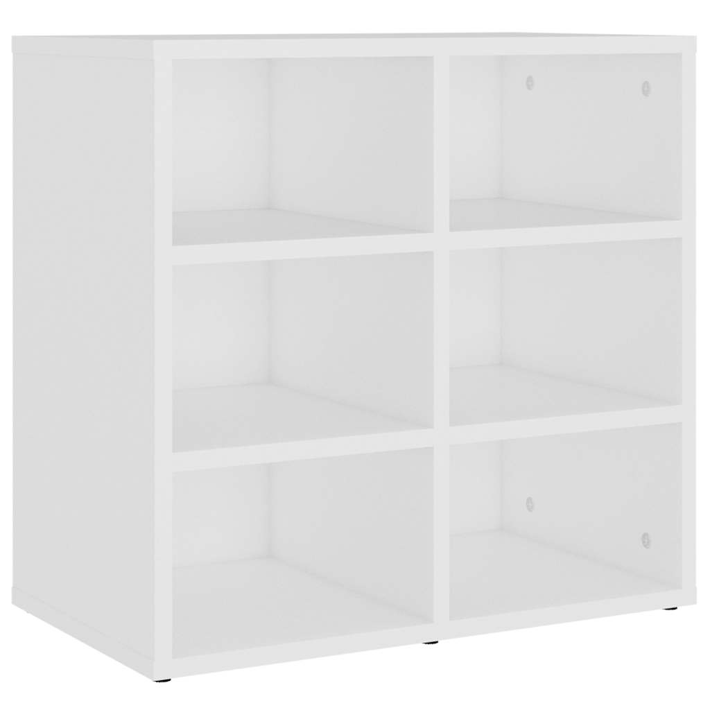 vidaXL Παπουτσοθήκη Λευκή 52,5 x 30 x 50 εκ.