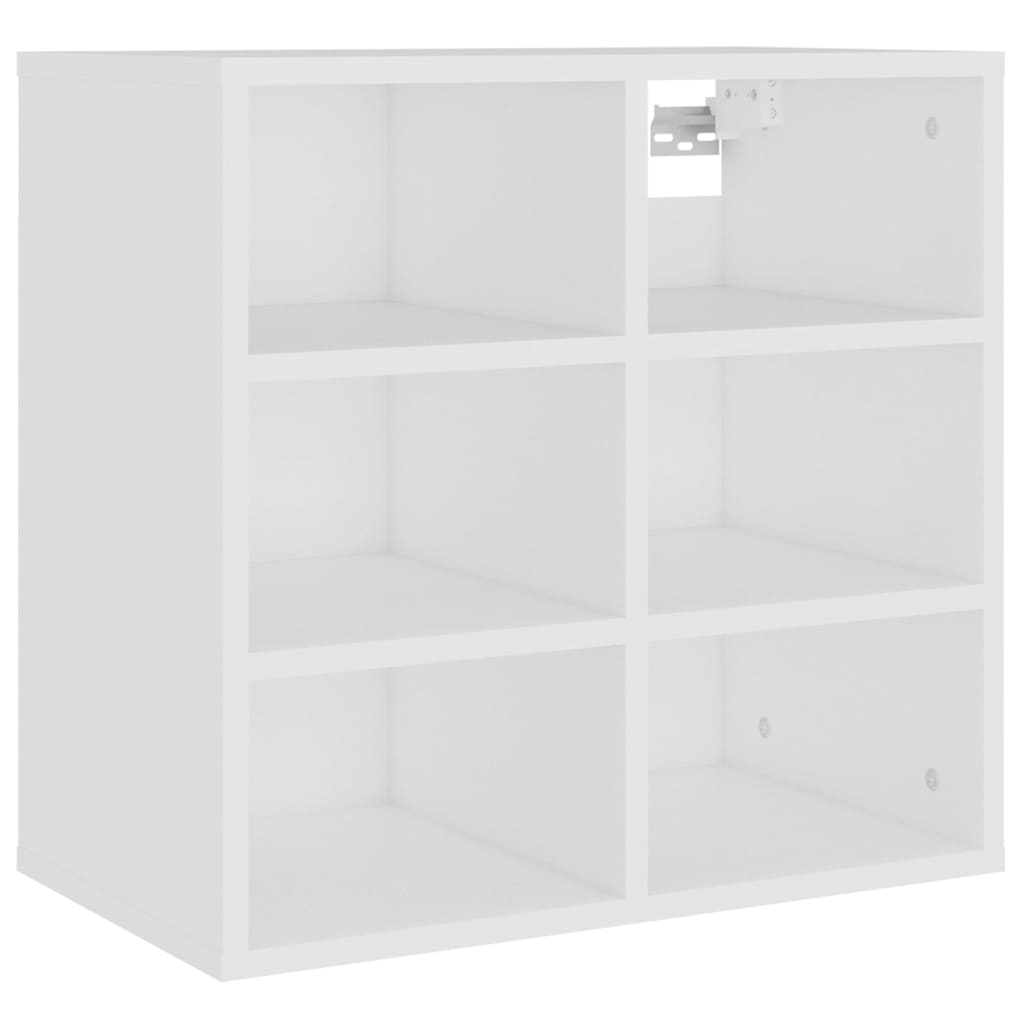 vidaXL Παπουτσοθήκη Λευκή 52,5 x 30 x 50 εκ.