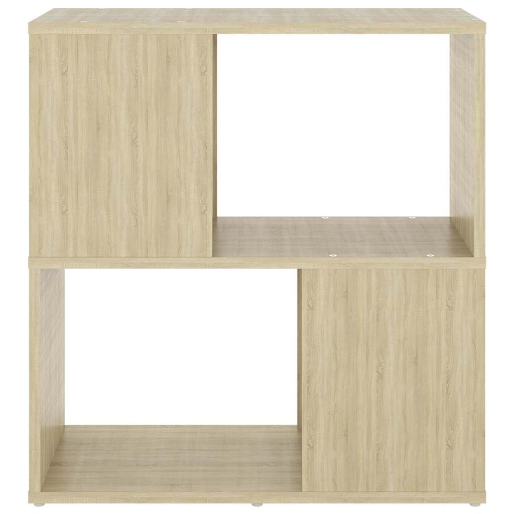 vidaXL Βιβλιοθήκη Sonoma Δρυς 60 x 24 x 63 εκ. Μοριοσανίδα