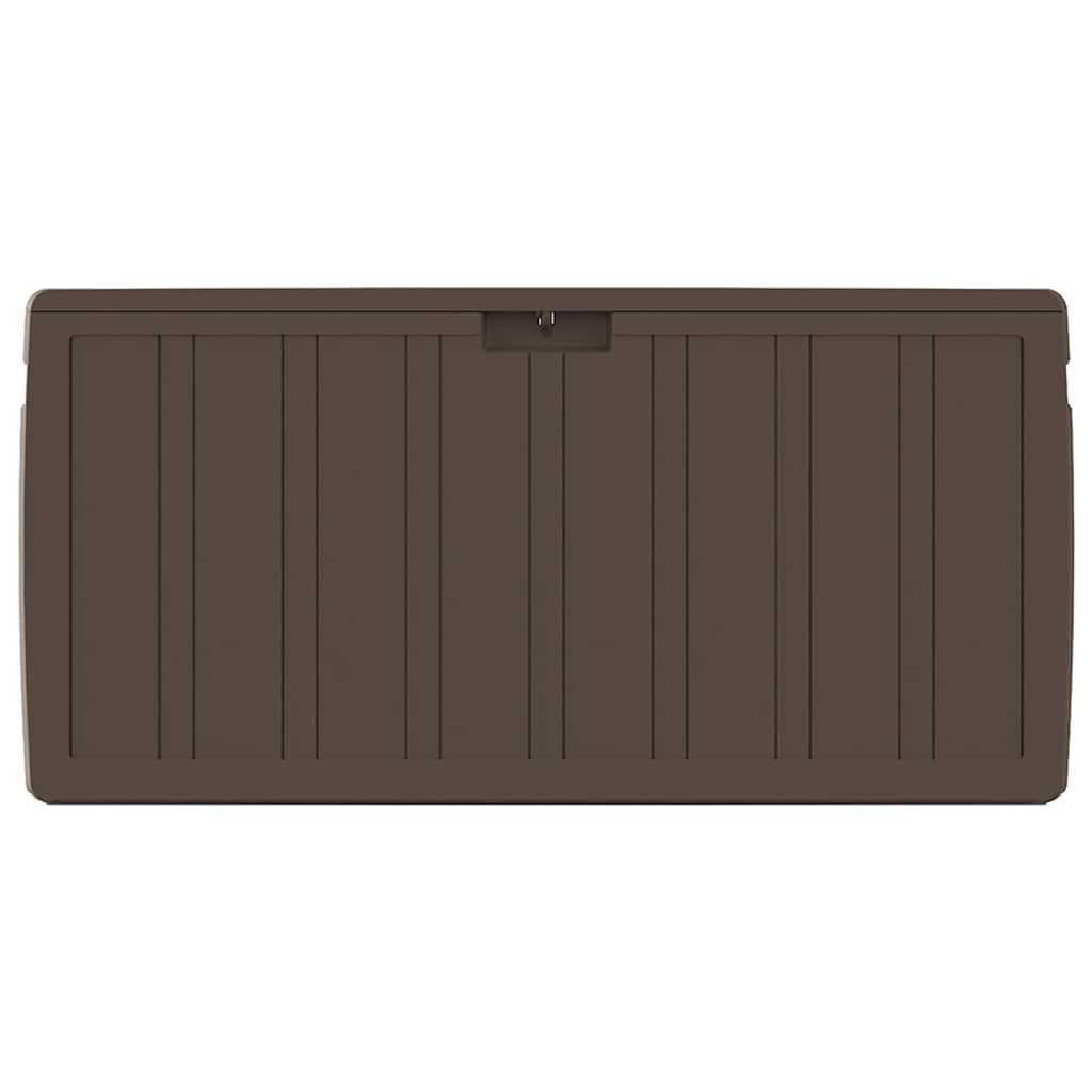 vidaXL Μπαούλο Αποθήκευσης Μαξιλαριών Καφέ 117x45,5x57,5 εκ. 270 Λίτρα