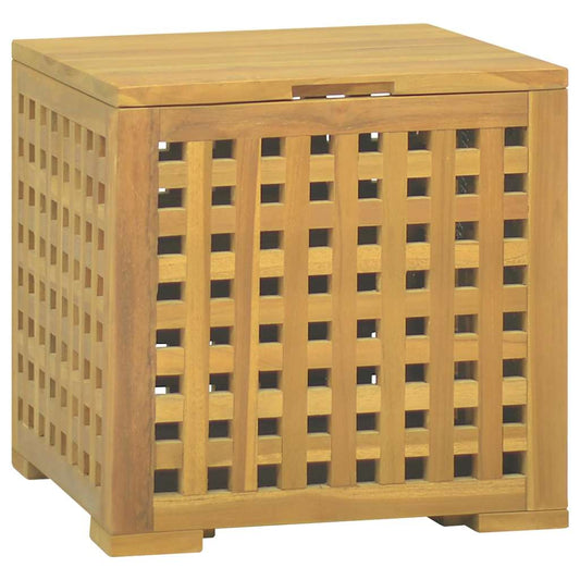 vidaXL Μπαούλο για Σχοινιά 40 x 40 x 40 εκ. από Μασίφ Ξύλο Teak