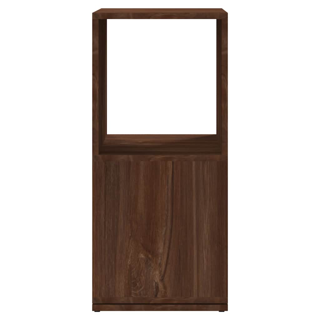 vidaXL Ντουλάπι Περιστρ. Καφέ Δρυς 34,5x34,5x75,5 εκ. Επεξ. Ξύλο