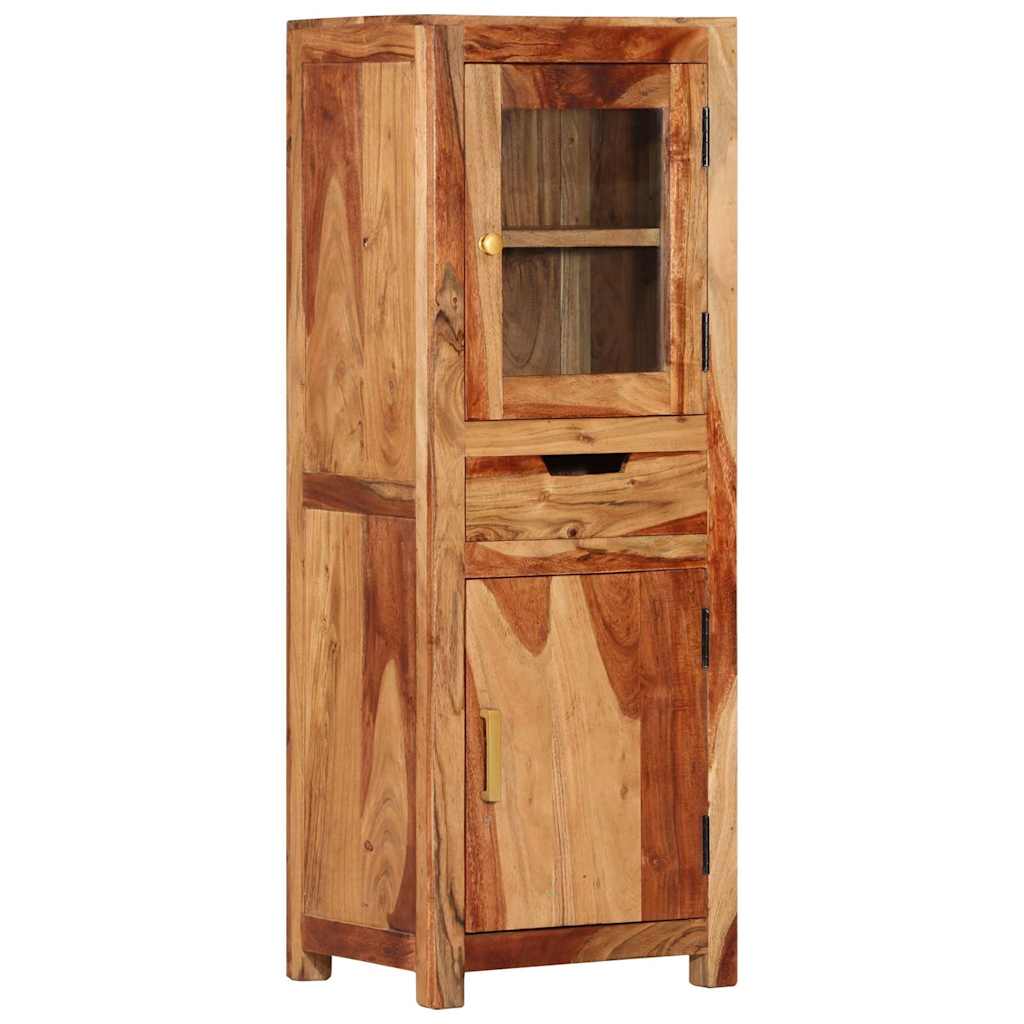 vidaXL Βιτρίνα 40 x 34 x 110 εκ. από Μασίφ Ξύλο Ακακίας