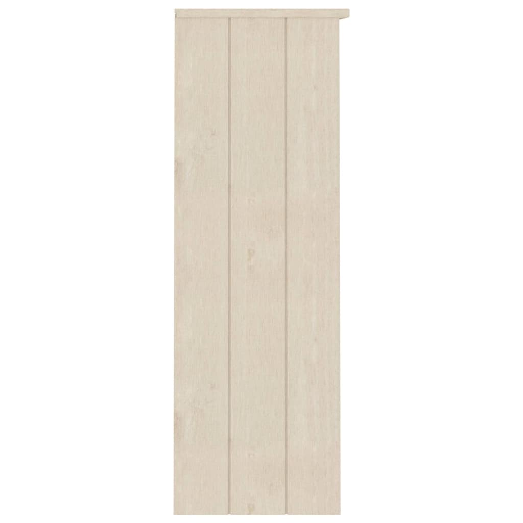 vidaXL Πάνω Μέρος για Ντουλάπι HAMAR Μελί 85 x 35 x 100εκ. Ξύλο Πεύκου