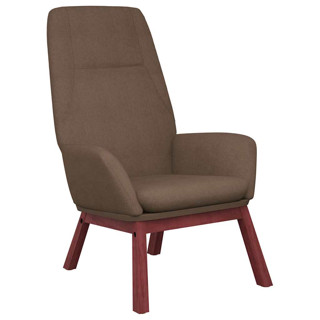 vidaXL Πολυθρόνα Relax Taupe Υφασμάτινη
