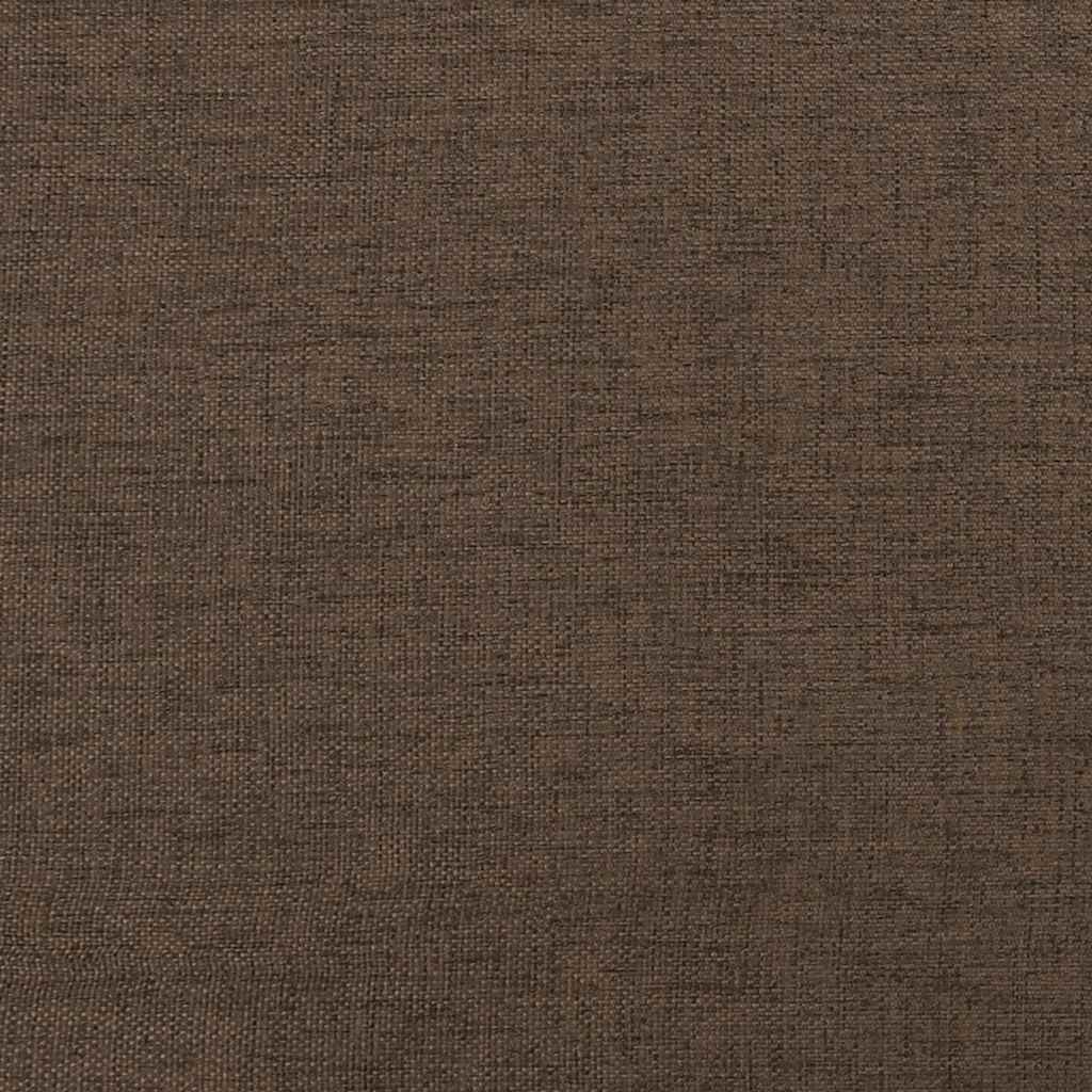 vidaXL Υποπόδιο Καφέ 45 x 29,5 x 35 εκ. Υφασμάτινο
