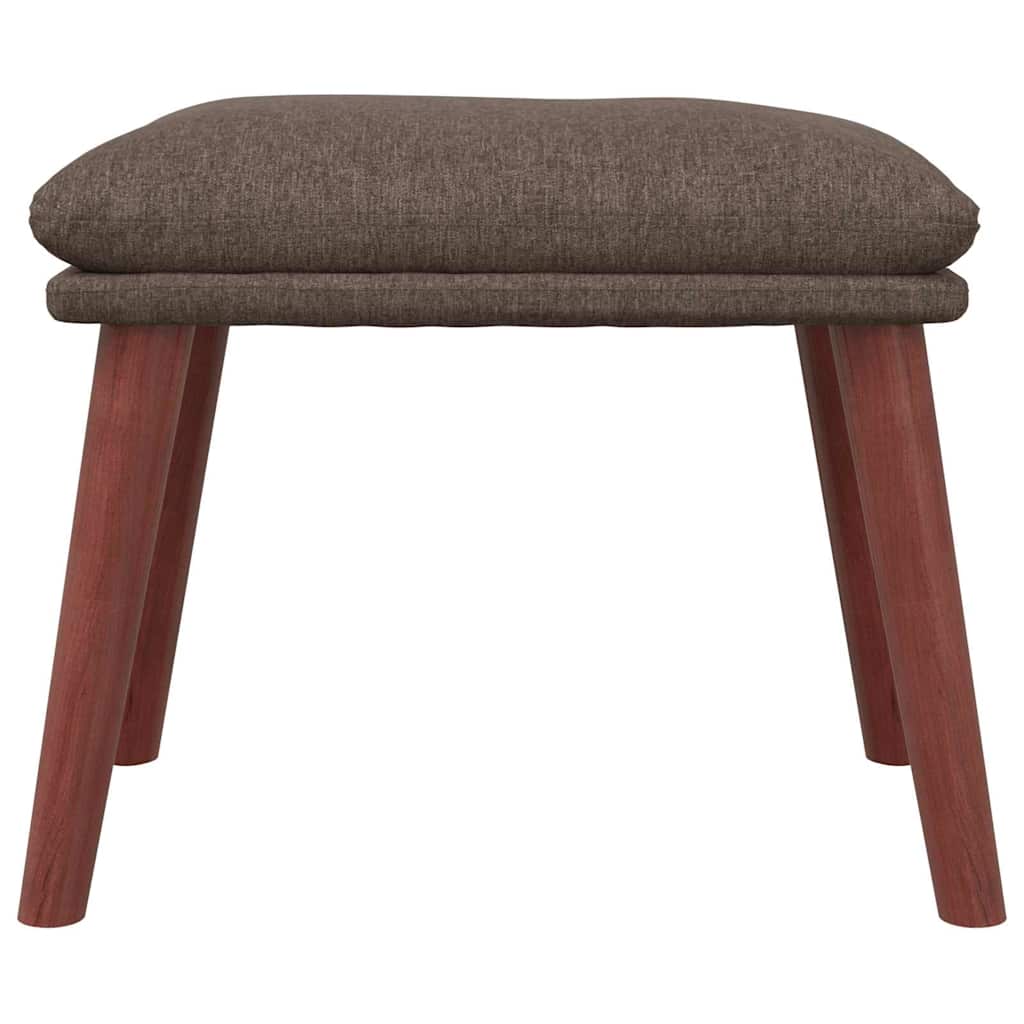 vidaXL Υποπόδιο Taupe 45 x 29,5 x 35 εκ. Υφασμάτινο