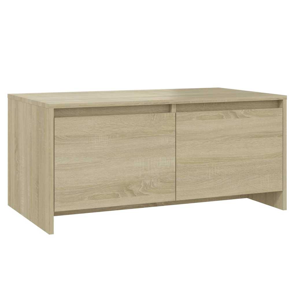 vidaXL Τραπεζάκι Σαλονιού Sonoma Δρυς 90x50x41,5 εκ. Επεξ. Ξύλο