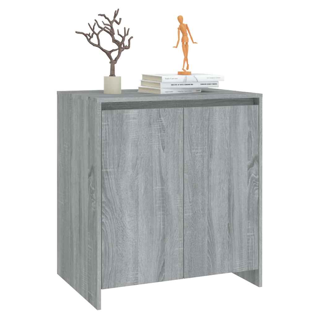 vidaXL Μπουφές Γκρι Sonoma 70x41x75 εκ. από Επεξεργασμένο Ξύλο