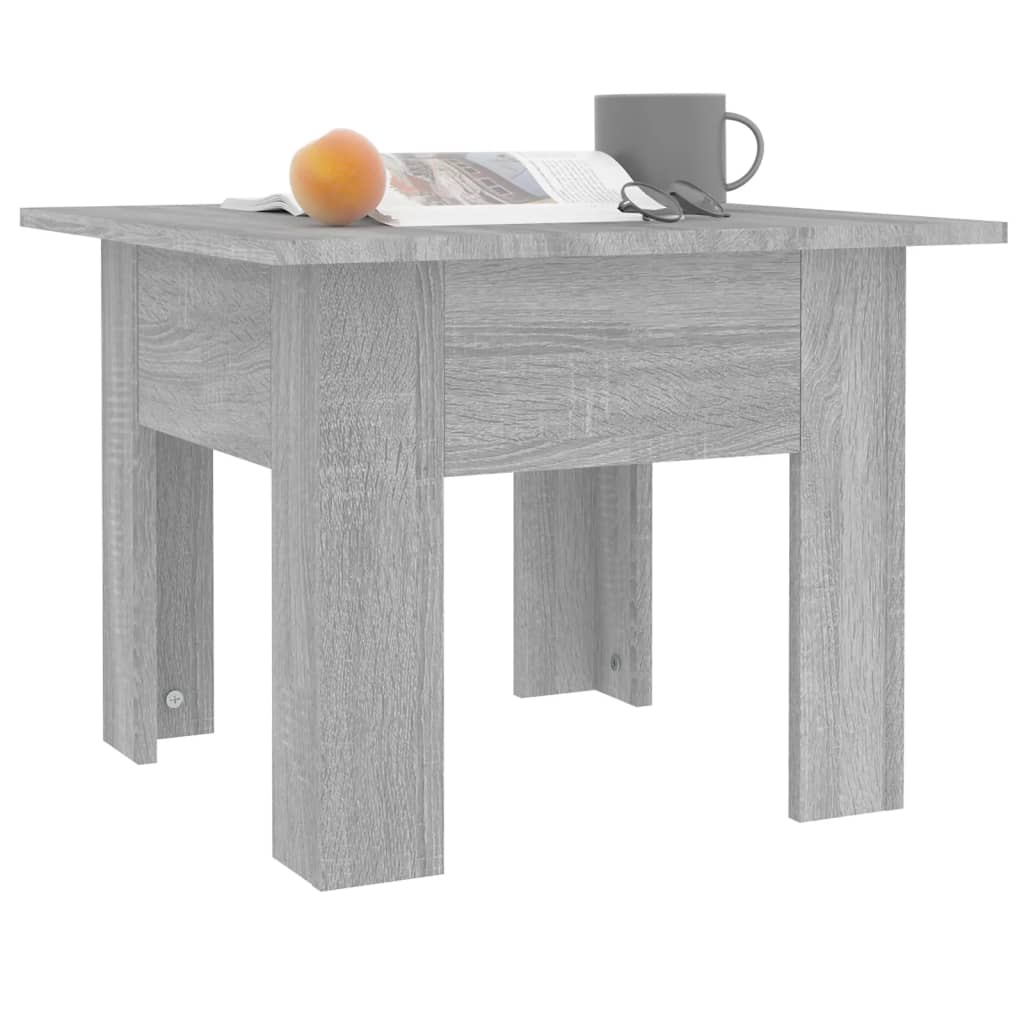 vidaXL Τραπεζάκι Σαλονιού Γκρι Sonoma 55x55x42 εκ. Επεξεργασμένο Ξύλο