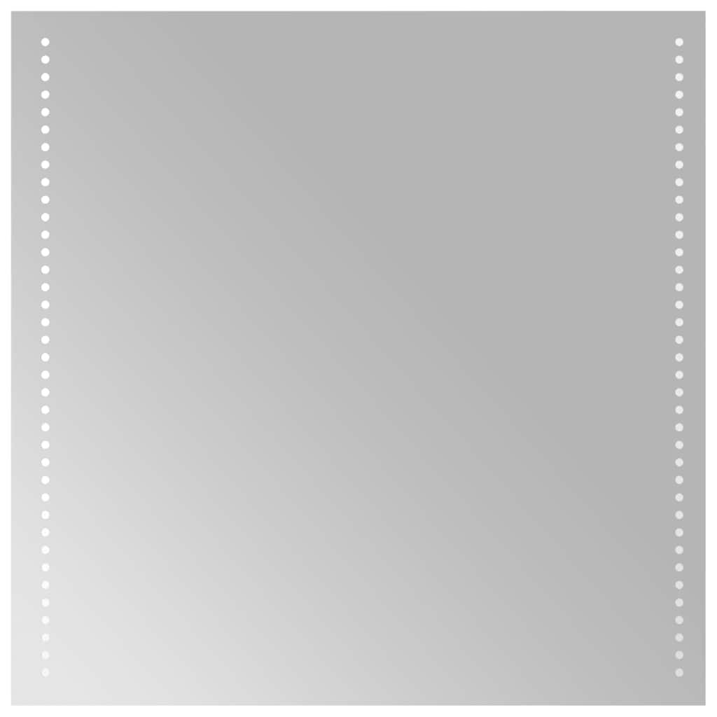 vidaXL Καθρέφτης Μπάνιου με LED 60x60 εκ.