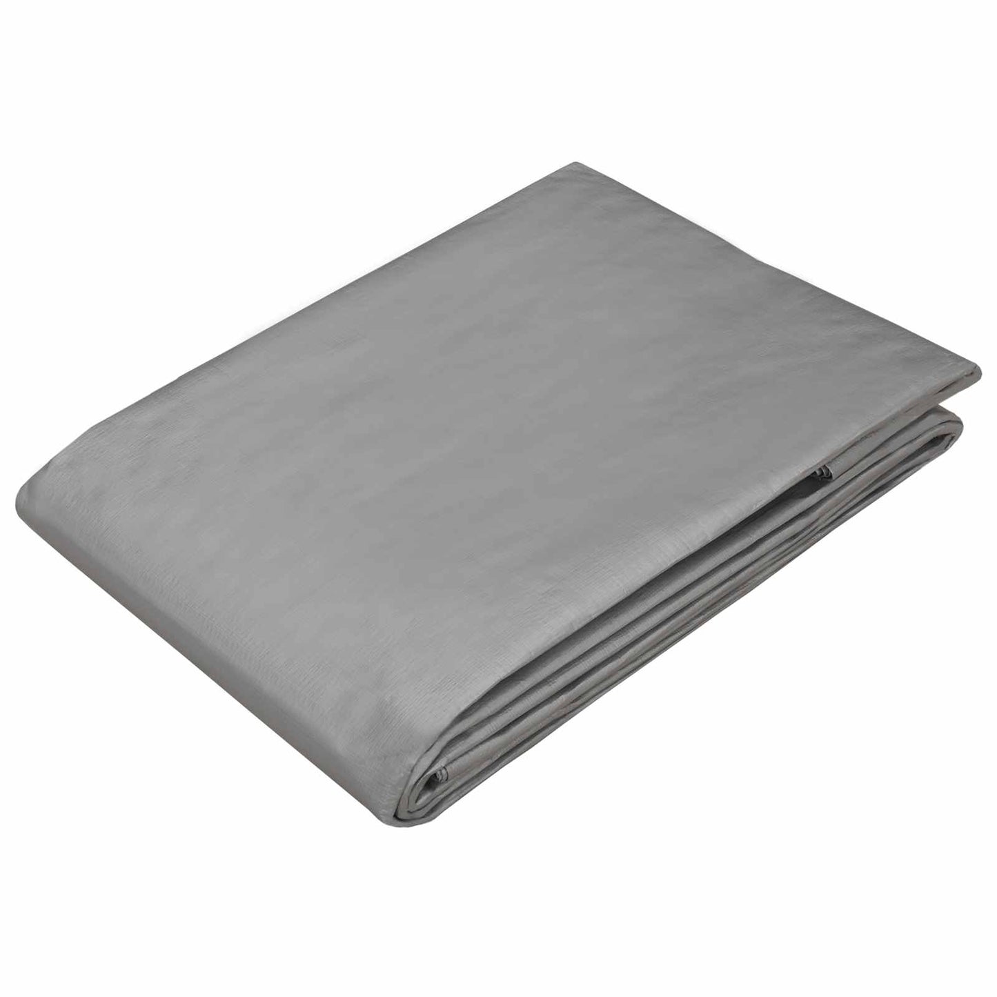 vidaXL Μουσαμάς Γκρι 180 γρ./μ.² 6 x 8 μ.