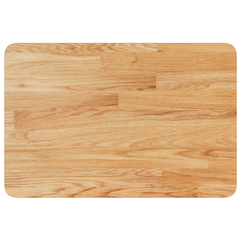 vidaXL Πάγκος Μπάνιου Αν. Καφέ 60 x 40 x 2,5 εκ. Επεξ. Μασίφ Ξύλο