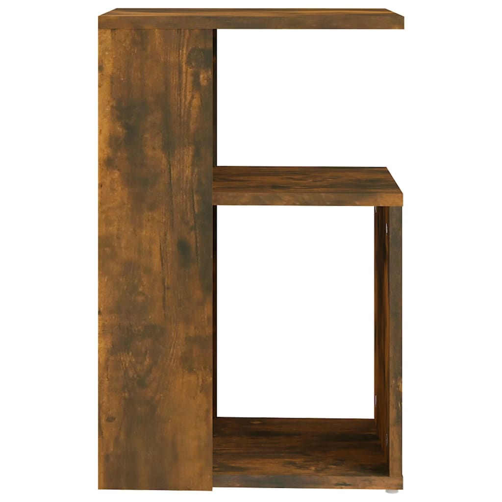 vidaXL Τραπέζι Βοηθητικό Καπνιστή Δρυς 36x30x56 εκ. Επεξεργασμένο Ξύλο