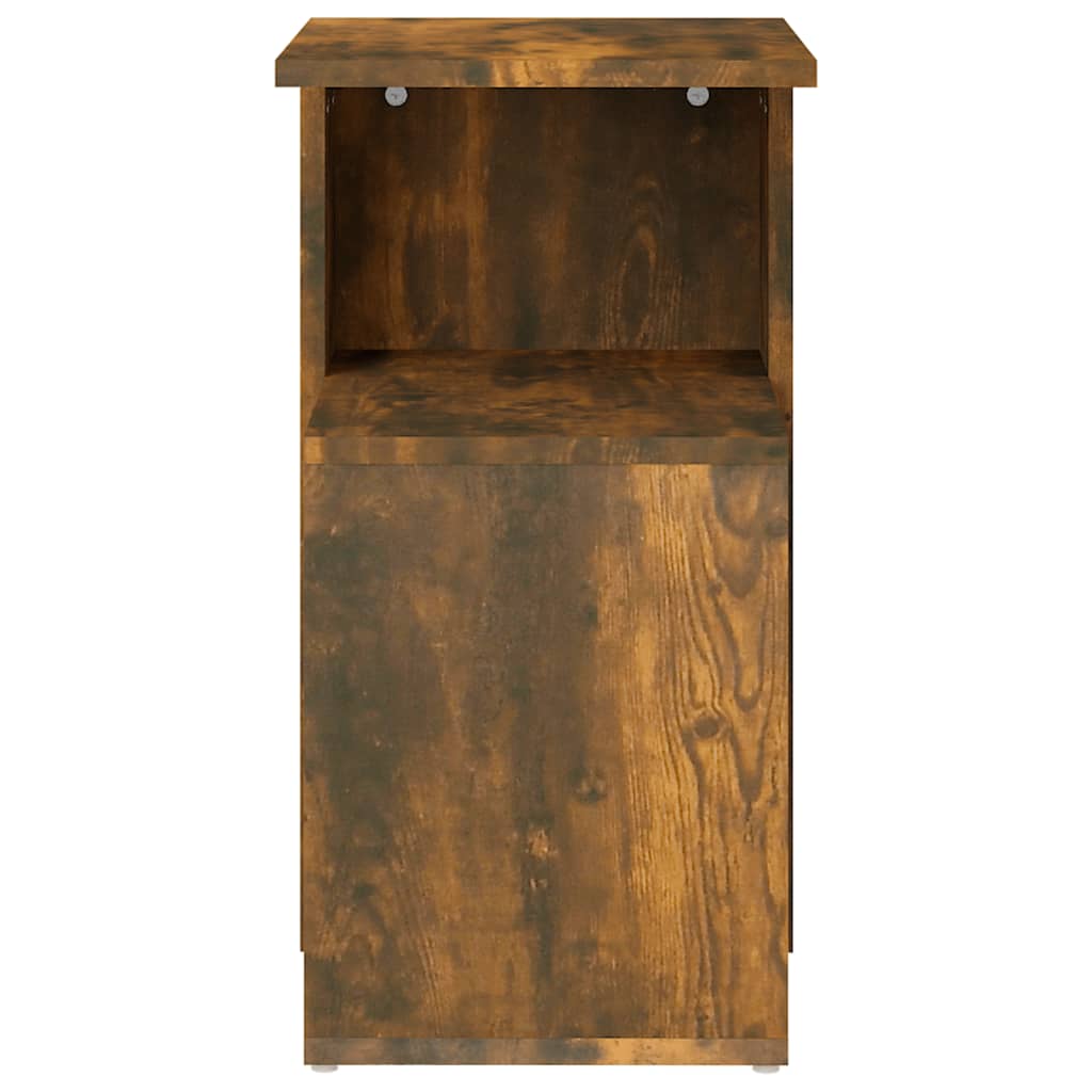 vidaXL Τραπέζι Βοηθητικό Καπνιστή Δρυς 36x30x56 εκ. Επεξεργασμένο Ξύλο