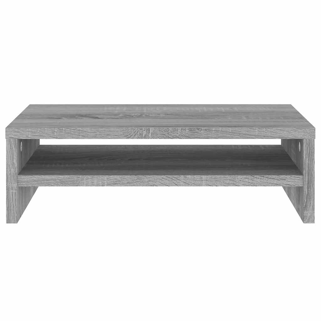 vidaXL Βάση Οθόνης Γκρι Sonoma 42 x 24 x 13 εκ. από Επεξεργασμένο Ξύλο