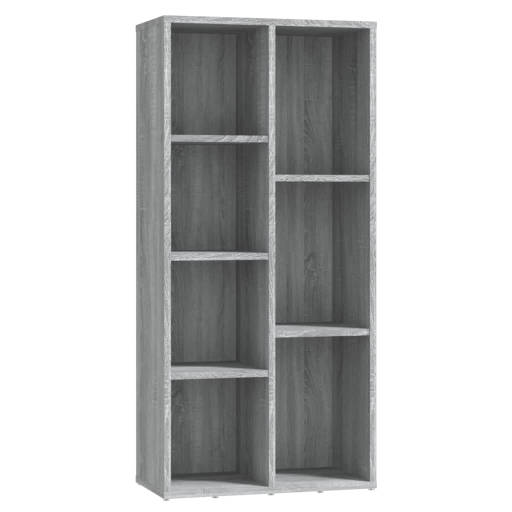 vidaXL Βιβλιοθήκη Γκρι Sonoma 50 x 25 x 106 εκ.