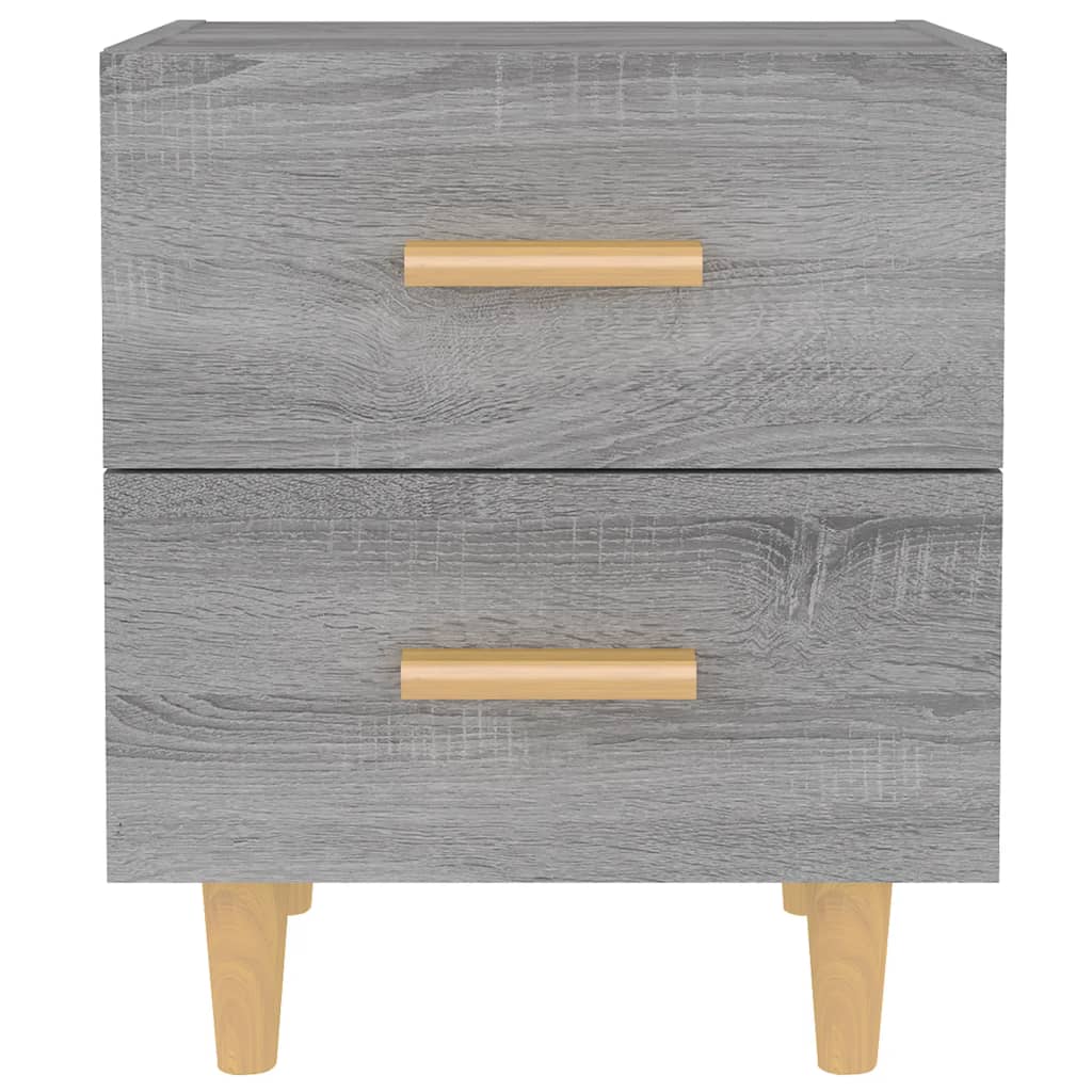 vidaXL Κομοδίνο Γκρι Sonoma 40 x 35 x 47,5 εκ.
