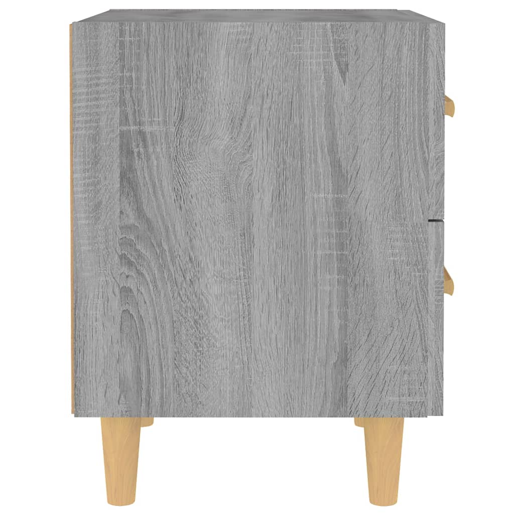 vidaXL Κομοδίνο Γκρι Sonoma 40 x 35 x 47,5 εκ.