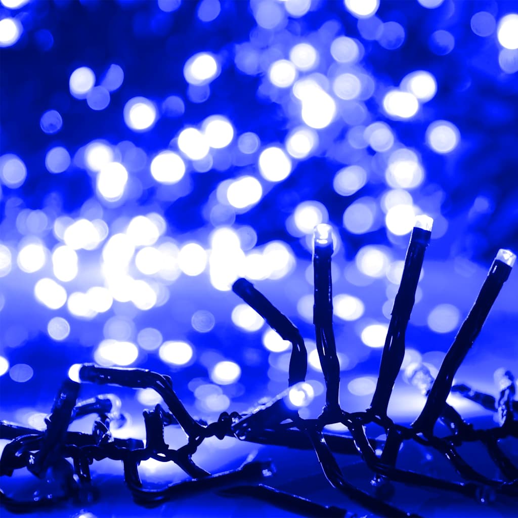 vidaXL Φωτάκια Cluster με 3000 LED Μπλε από PVC