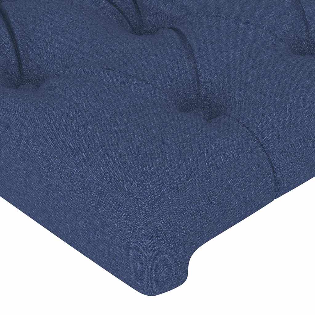 vidaXL Κεφαλάρια Μπλε 200x7x78/88 εκ. Ύφασμα