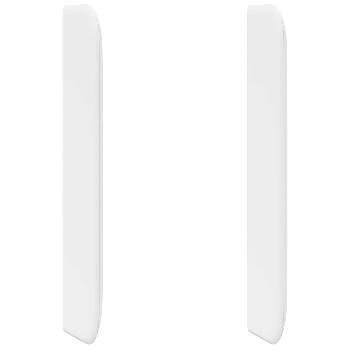 vidaXL Αυτί Κεφαλής Λευκό PVC