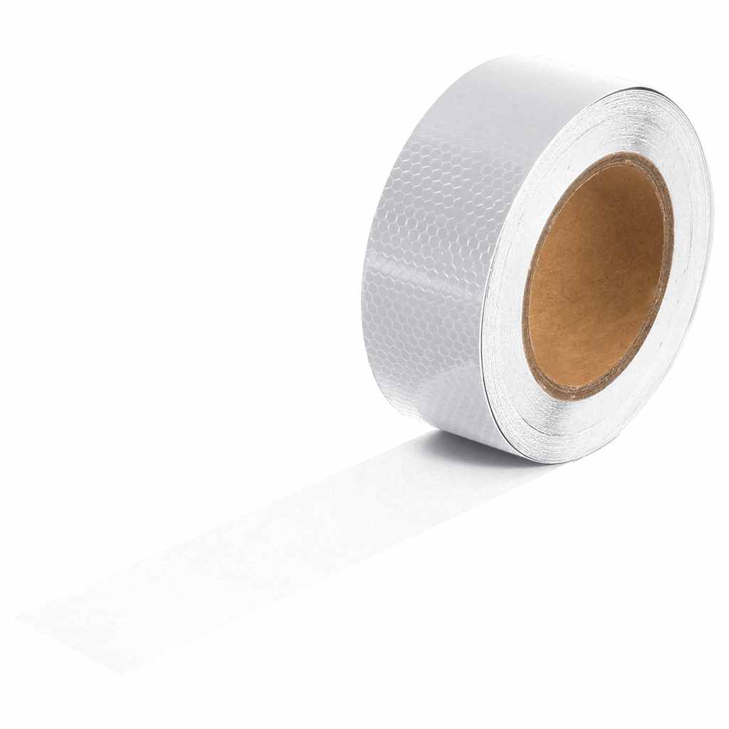 vidaXL Ταινία Ανακλαστική Λευκή 5 εκ. x 20 μ. από PVC