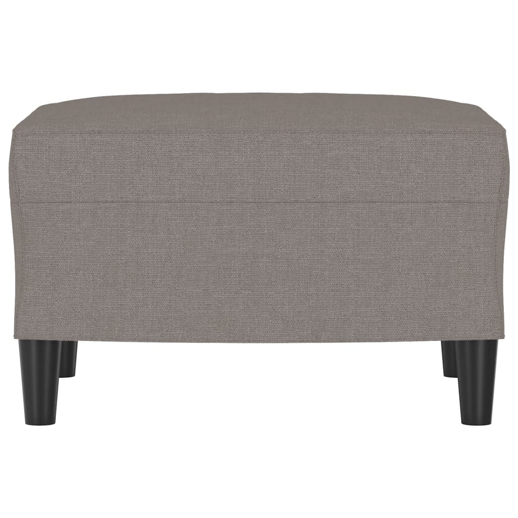 vidaXL Υποπόδιο Taupe 60x50x41 εκ. Υφασμάτινο
