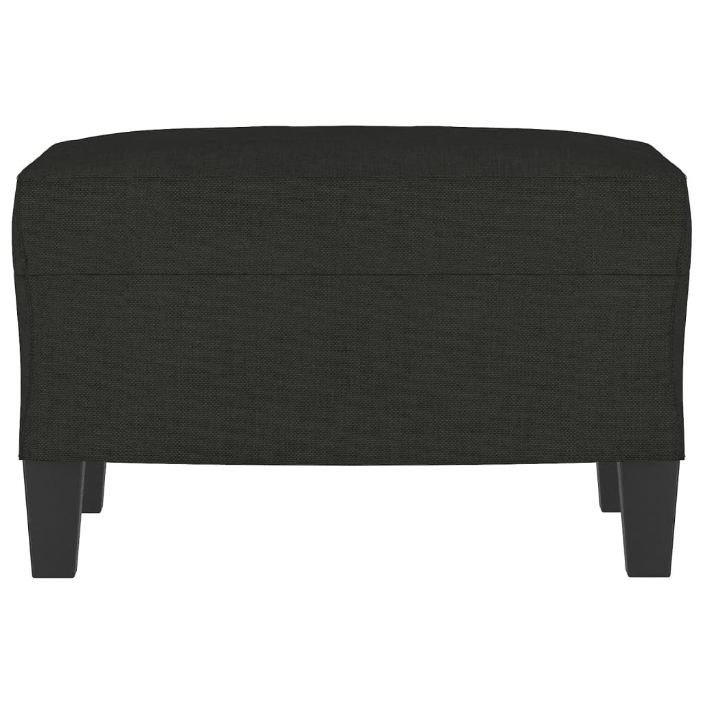 vidaXL Υποπόδιο Μαύρο 60x50x41 εκ. Υφασμάτινο