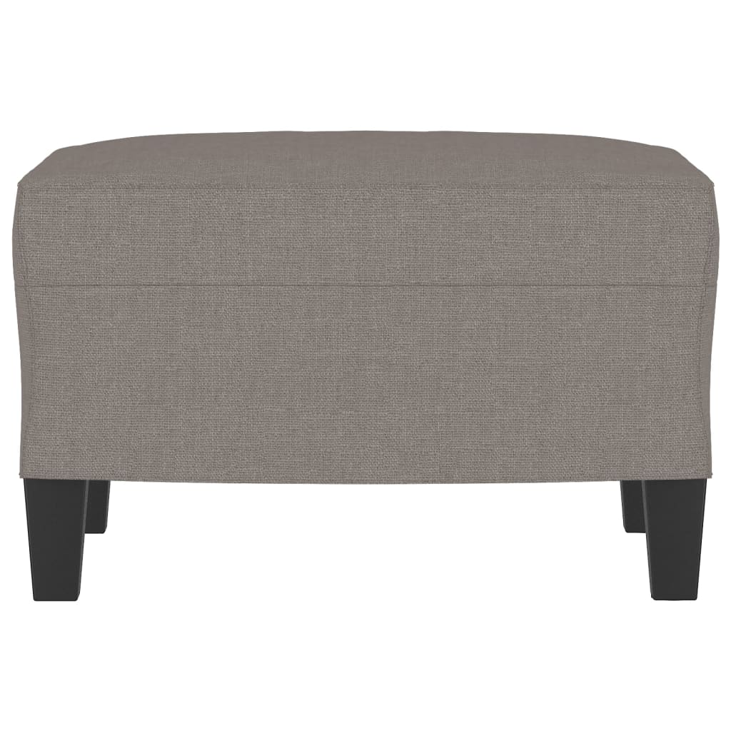 vidaXL Υποπόδιο Taupe 60x50x41 εκ. Υφασμάτινο