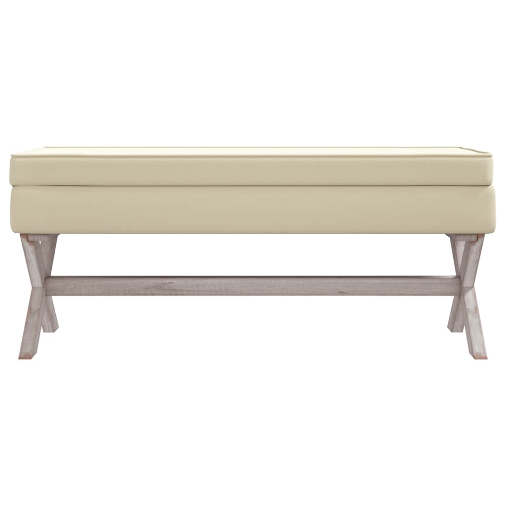 vidaXL Πάγκος Αποθήκευσης 110 x 45 x 49 εκ. Λινός