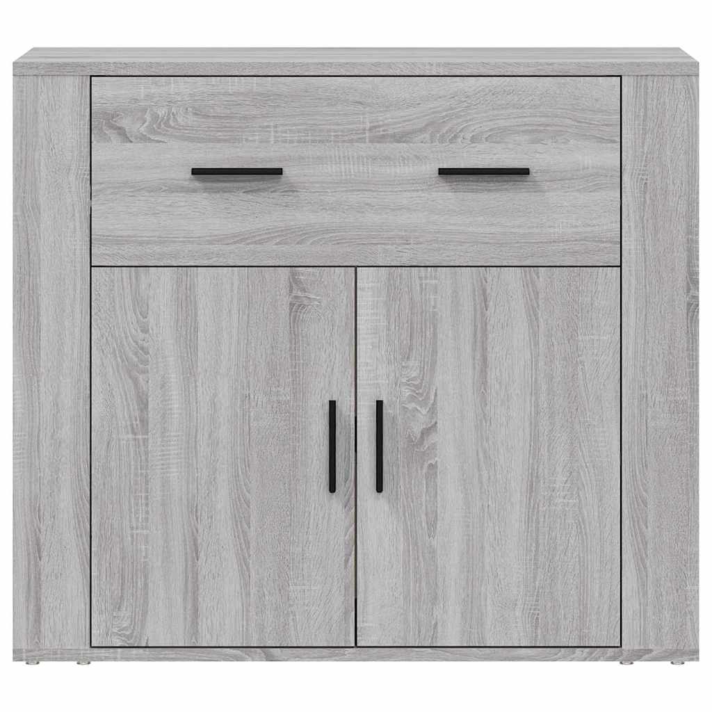 vidaXL Ντουλάπι Γκρι Sonoma 80x33x70 εκ. από Επεξεργασμένο Ξύλο