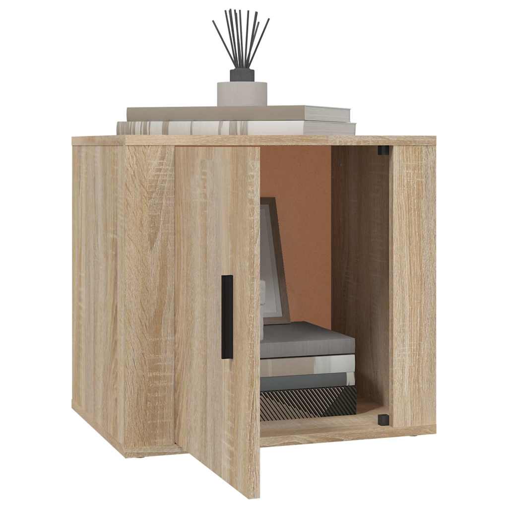 vidaXL Κομοδίνα 2 τεμ. Sonoma Δρυς 50 x 39 x 47 εκ.