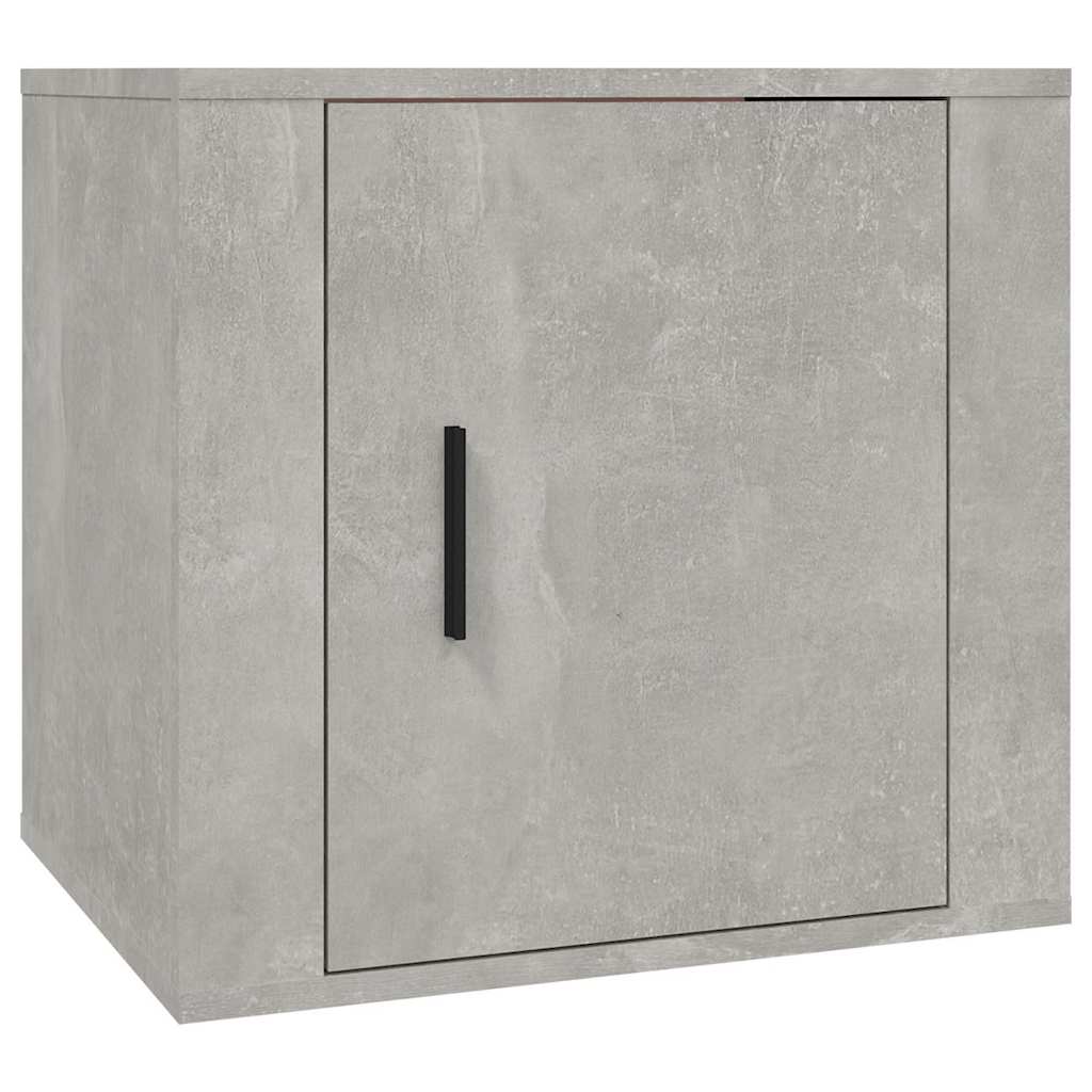 vidaXL Κομοδίνα Γκρι Σκυροδέματος 50x39x47 εκ.