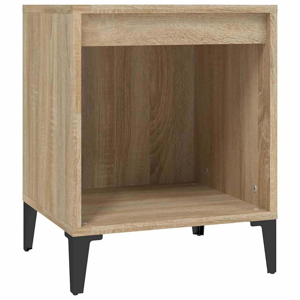 vidaXL Κομοδίνο Sonoma Δρυς 40x35x50 εκ.