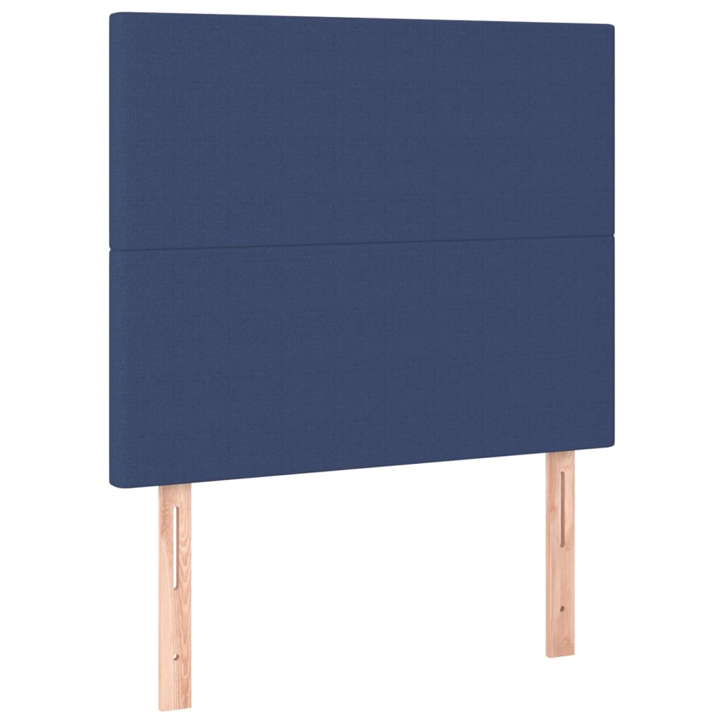 vidaXL Κεφαλάρι Μπλε 90x5x118/128 εκ. Ύφασμα