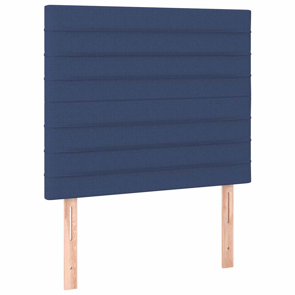 vidaXL Κεφαλάρι Μπλε 90x5x118/128 εκ. Ύφασμα