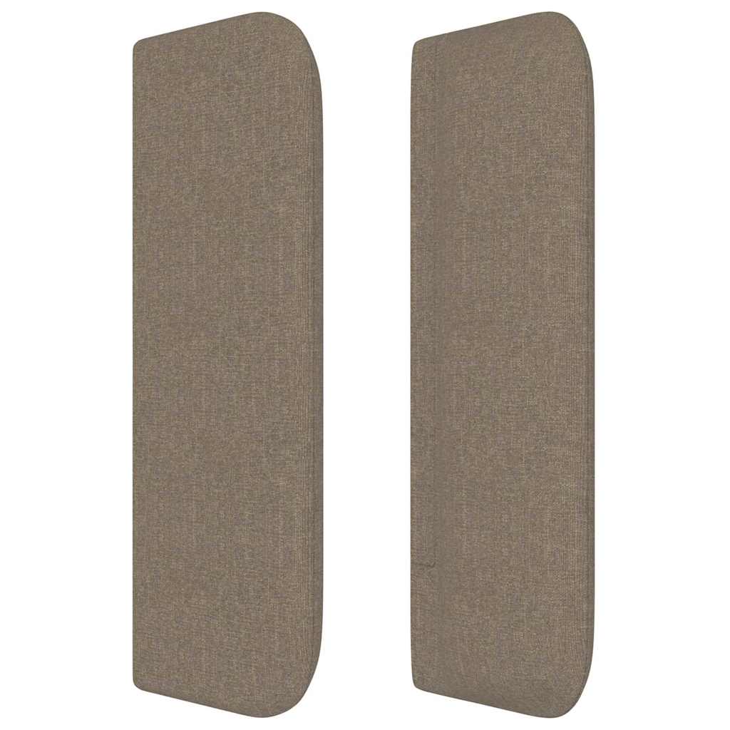 vidaXL Κεφαλάρι με Πτερύγια Taupe 83x16x78/88 εκ. Υφασμάτινο