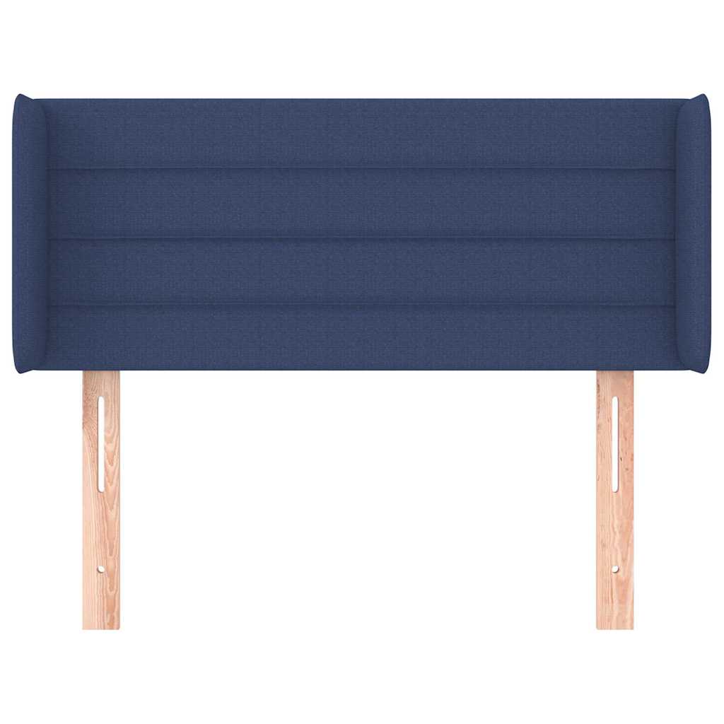 vidaXL Κεφαλάρι με Πτερύγια Μπλε 93x16x78/88 εκ. Υφασμάτινο