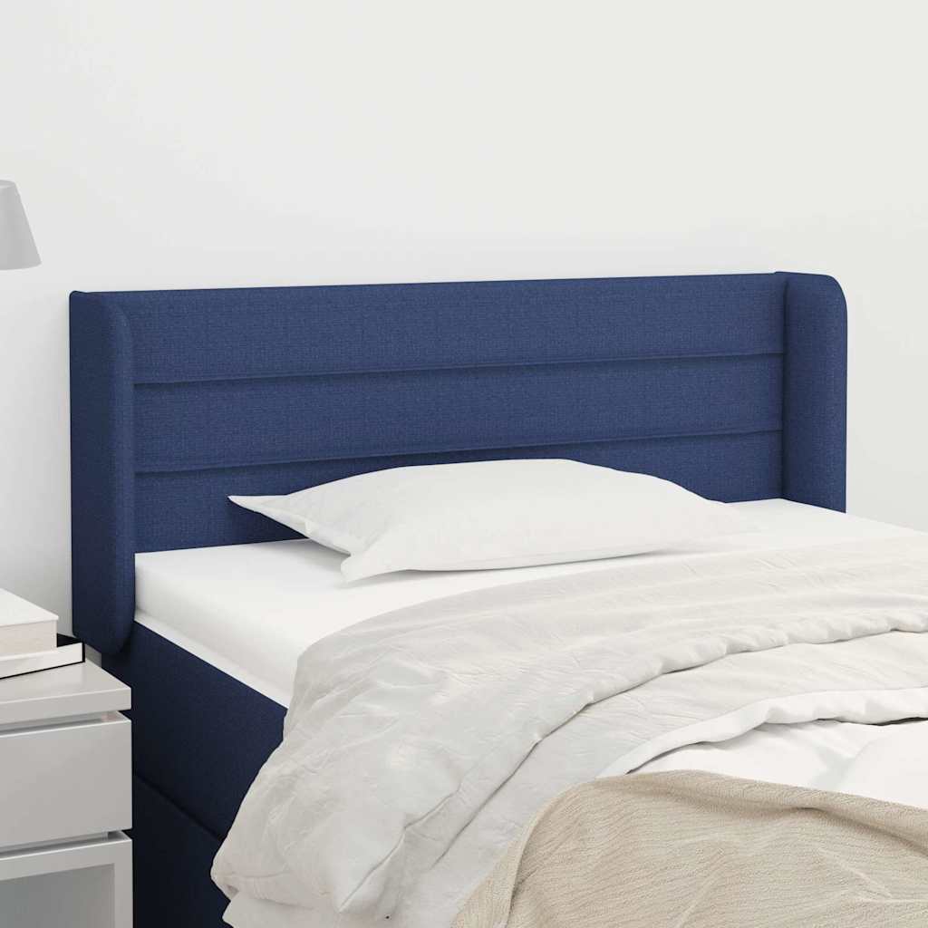 vidaXL Κεφαλάρι με Πτερύγια Μπλε 93x16x78/88 εκ. Υφασμάτινο