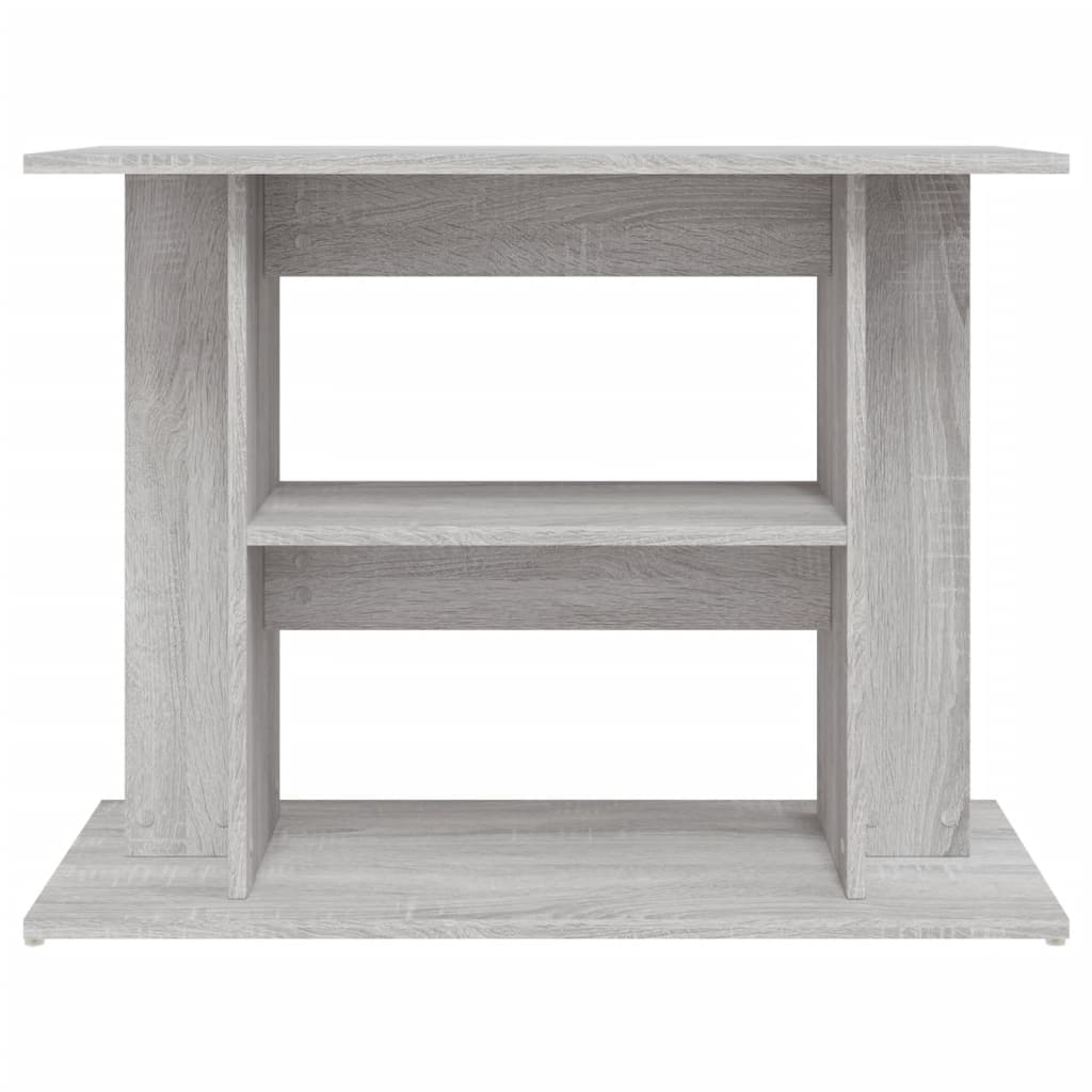 vidaXL Βάση Ενυδρείου Γκρι Sonoma 80x35x60 εκ. από Επεξεργασμένο Ξύλο