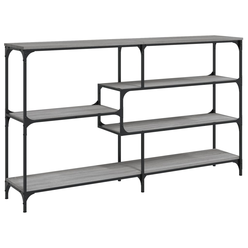 vidaXL Τραπέζι Κονσόλα Γκρι Sonoma 160x32x95 εκ. Επεξεργασμένο Ξύλο