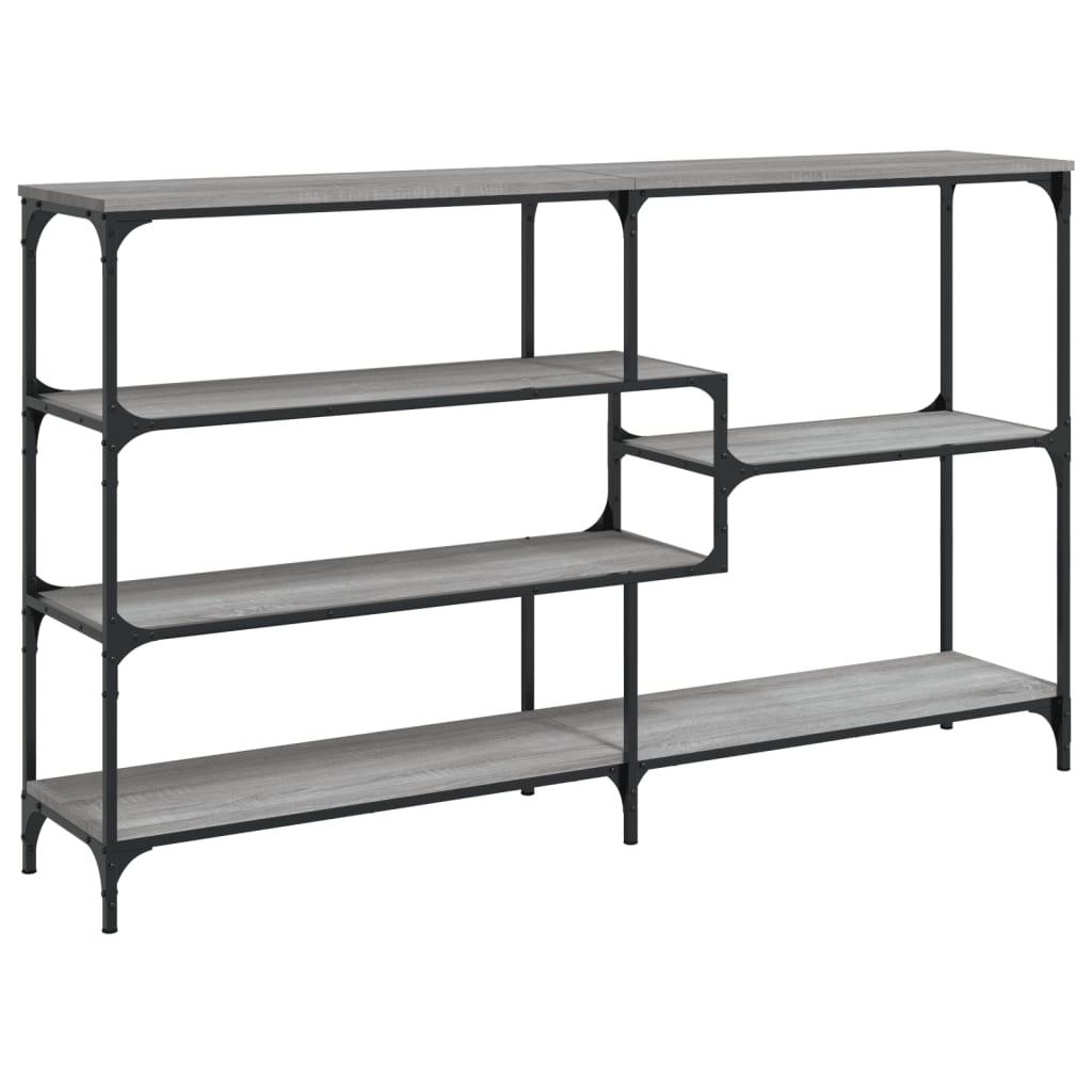 vidaXL Τραπέζι Κονσόλα Γκρι Sonoma 160x32x95 εκ. Επεξεργασμένο Ξύλο
