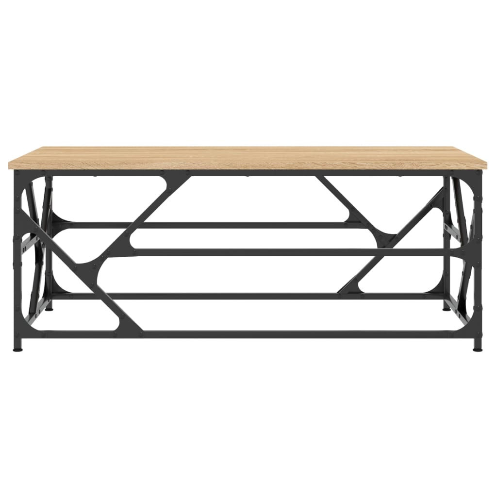 vidaXL Τραπεζάκι Σαλονιού Sonoma Δρυς 100x50x40 εκ. Επεξεργασμένο Ξύλο
